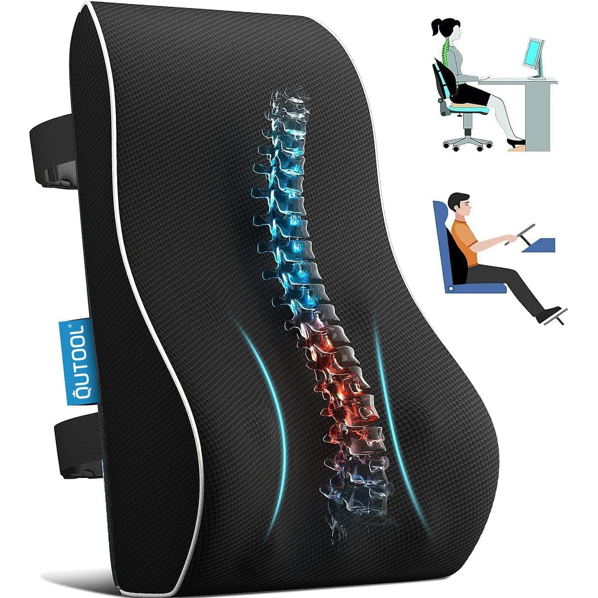 QUTOOL Lumbar Support Pillow for Office Chair – Qutool® Store