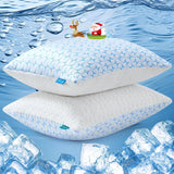 QUTOOL Shredded Memory Foam Pillows Cooling Bed Pillows