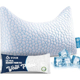 QUTOOL Cooling Side sleeper pillow for adults