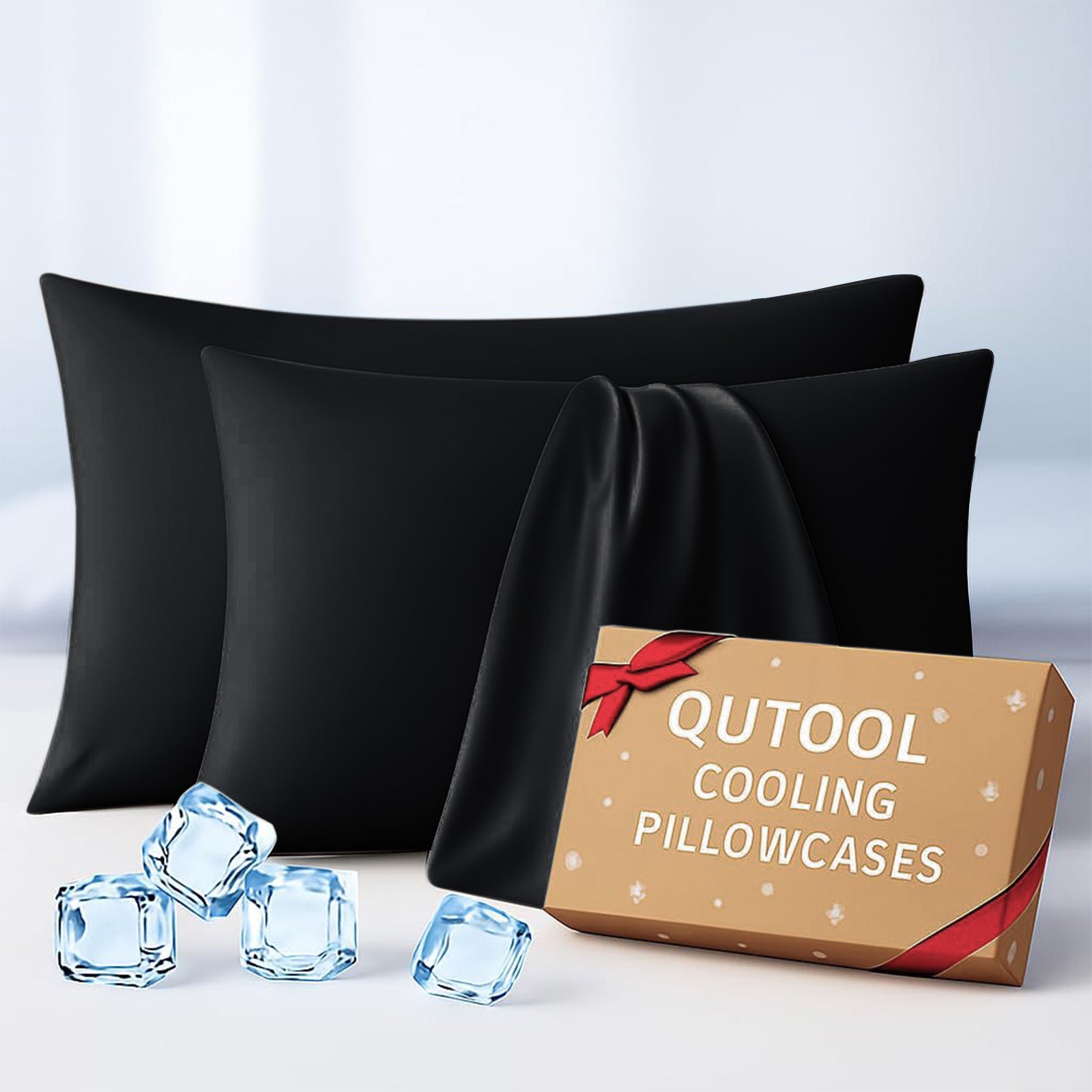 QUTOOL Cooling Pillow Cases for Hot Sleepers