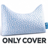 QUTOOL Crescent Pillowcase for Side Sleepers, Shoulder Support, Queen