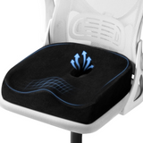 QUTOOL Memory Foam Donut Pillow, Ergonomic Center Cutout Seat Cushion