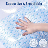QUTOOL Shredded Memory Foam Pillows Cooling Bed Pillows