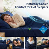 QUTOOL Cooling Bed Sheets Silky Soft and Breathable