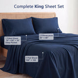 QUTOOL Cooling Bed Sheets Silky Soft and Breathable