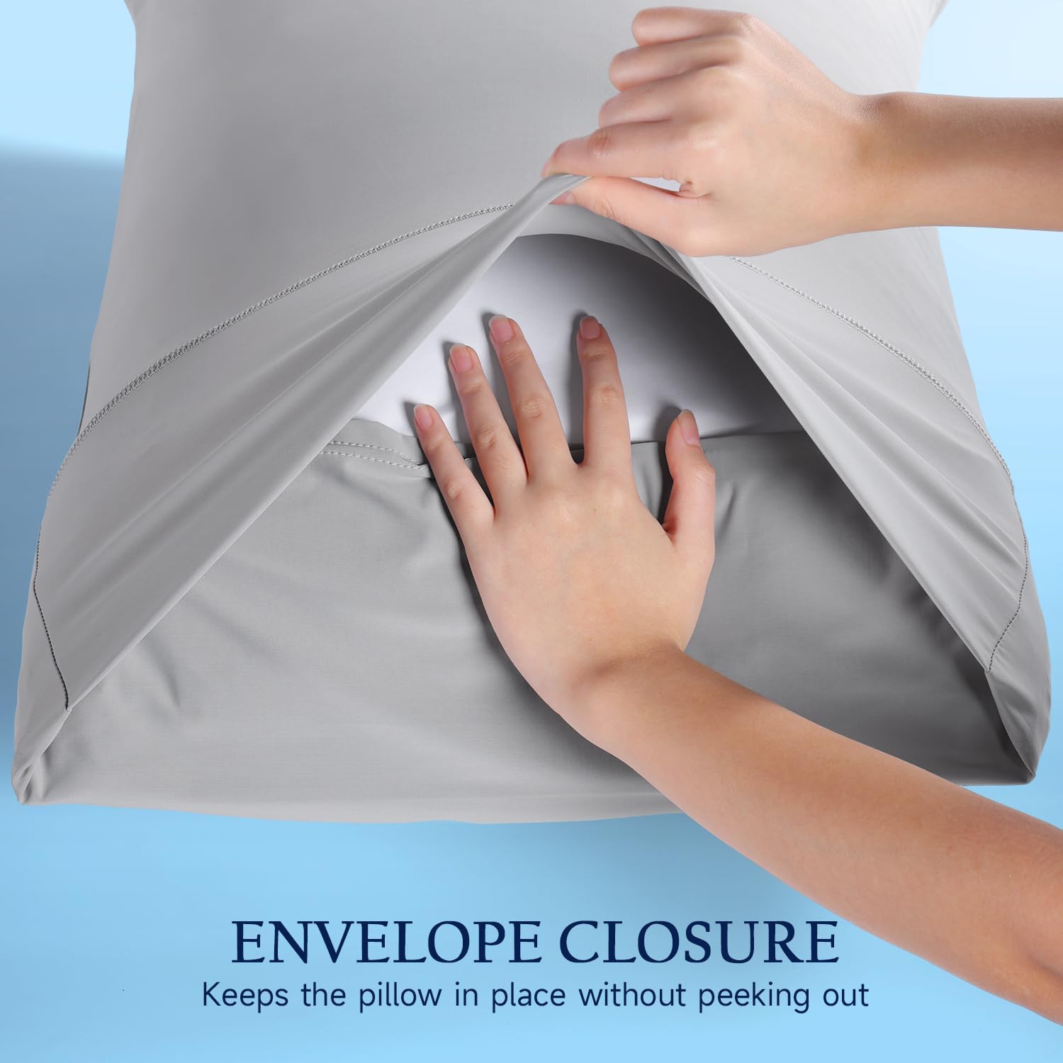 QUTOOL Cooling Pillow Cases for Hot Sleepers