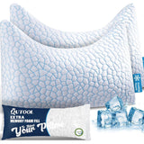 QUTOOL Cooling Side sleeper pillow for adults