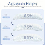 QUTOOL Cooling Side sleeper pillow for adults