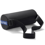 QUTOOL Lumbar Roll for Office Chair with Upgraded Strap Medium Soft-lumbar Roll