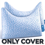 QUTOOL Crescent Pillowcase for Side Sleepers, Shoulder Support, Queen