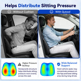 QUTOOL Gel Car Seat Cushion, Breathable TPE Honeycomb Gel Seat Pad
