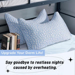 QUTOOL Cooling Side sleeper pillow for adults