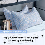 QUTOOL Cooling Side sleeper pillow for adults
