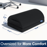 QUTOOL Memory Foam Foot Rest Under Desk