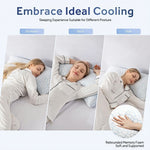 QUTOOL Cooling Side sleeper pillow for adults