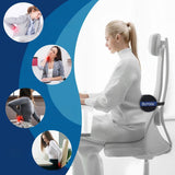 QUTOOL Lumbar Roll for Office Chair with Upgraded Strap Medium Soft-lumbar Roll