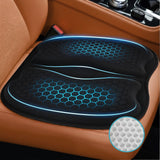QUTOOL Gel Car Seat Cushion, Breathable TPE Honeycomb Gel Seat Pad