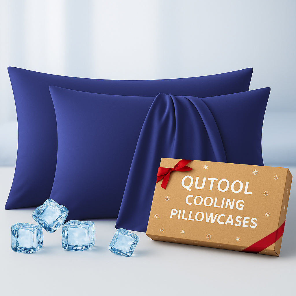 QUTOOL Cooling Pillow Cases for Hot Sleepers