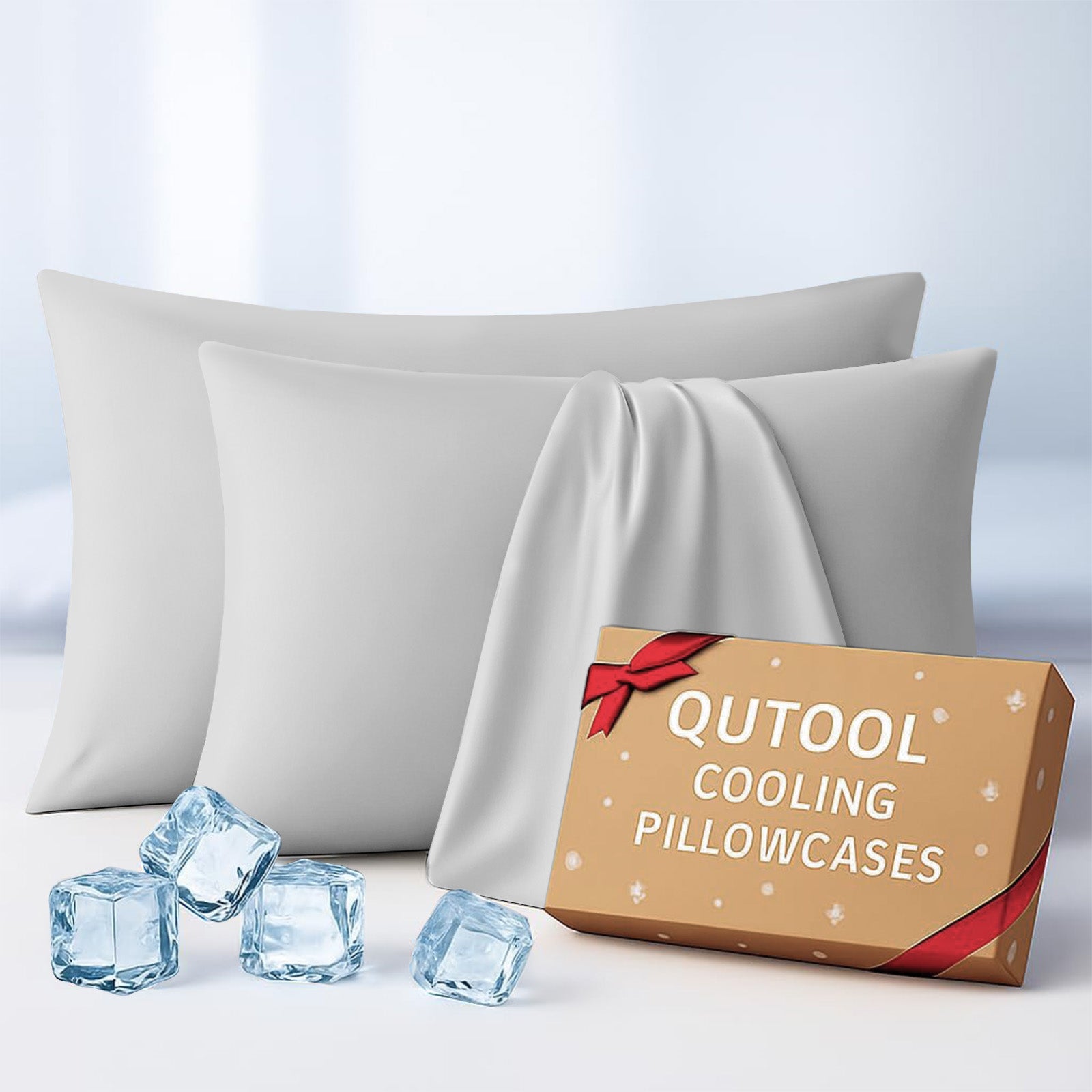 QUTOOL Cooling Pillow Cases for Hot Sleepers