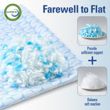 QUTOOL Shredded Memory Foam Pillows Cooling Bed Pillows