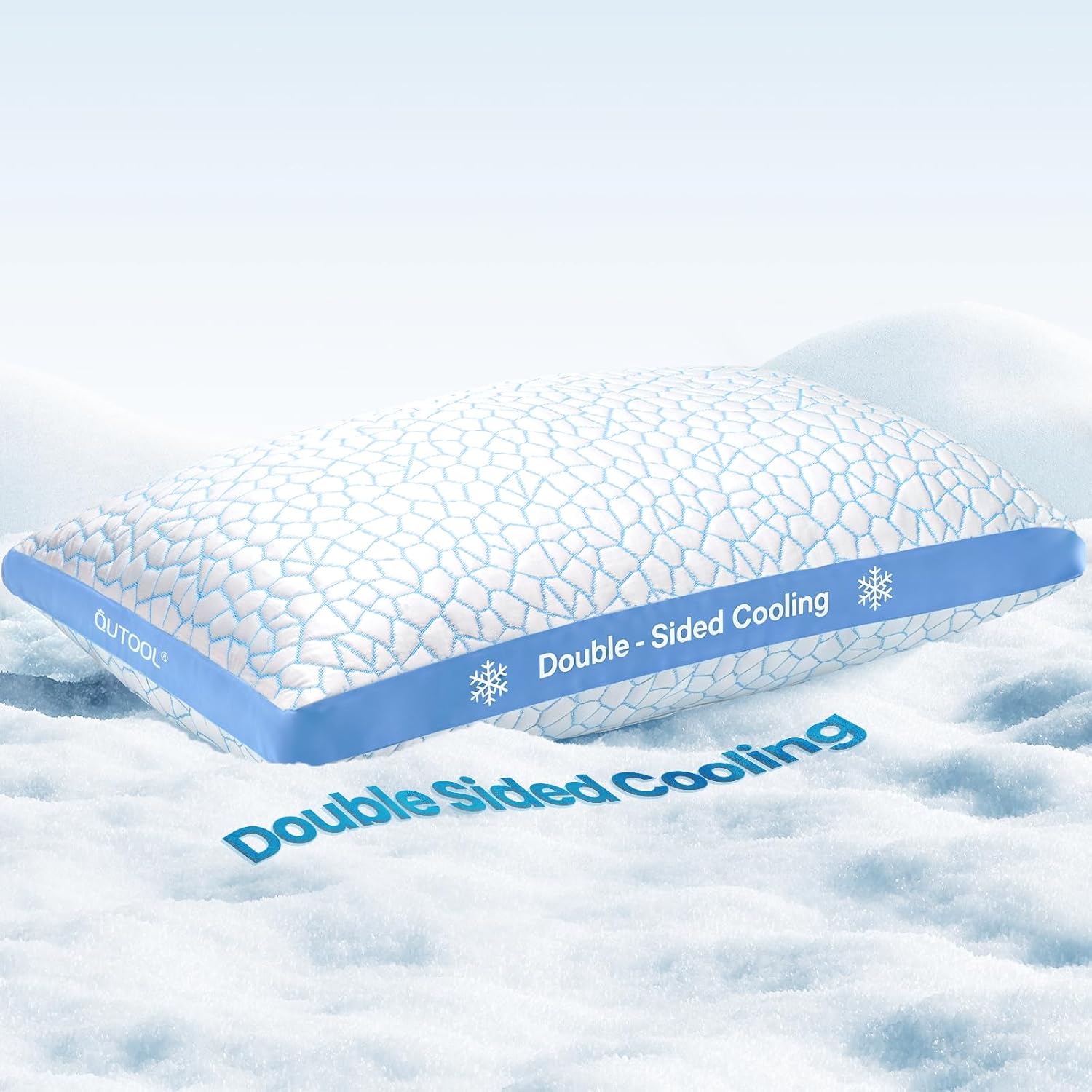 QUTOOL Shredded Memory Foam  Cool and Adjustable Loft
