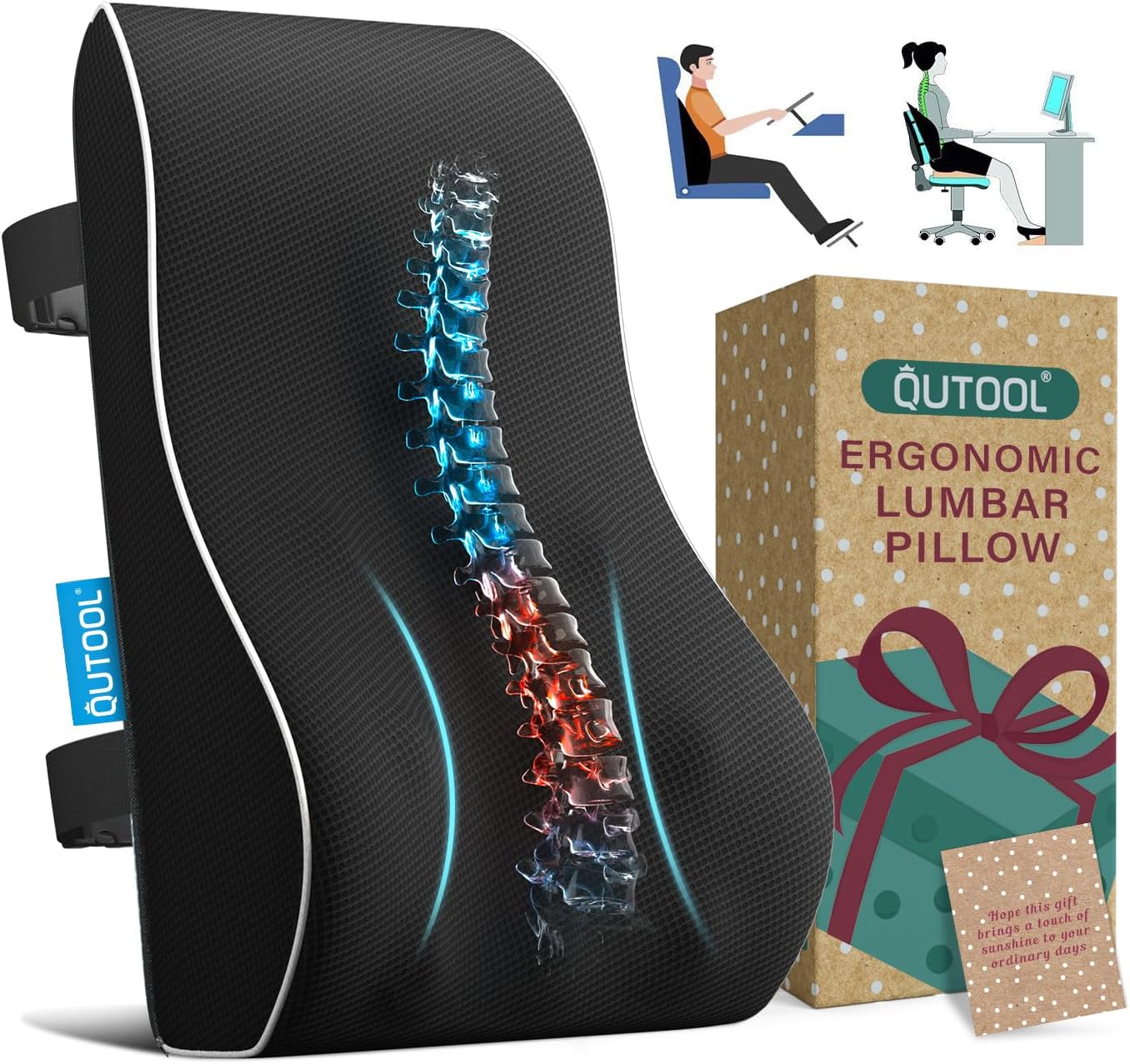 Lumbar Support Pillow for Office Chair