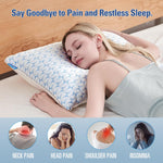 QUTOOL Shredded Memory Foam Pillows Cooling Bed Pillows