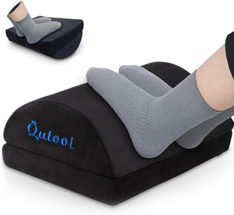 QUTOOL Foot Rest for Under Desk with Adjustable Heights