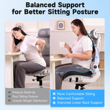QUTOOL Ergonomic Seat Cushion for Office Chair