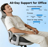 QUTOOL Ergonomic Seat Cushion for Office Chair