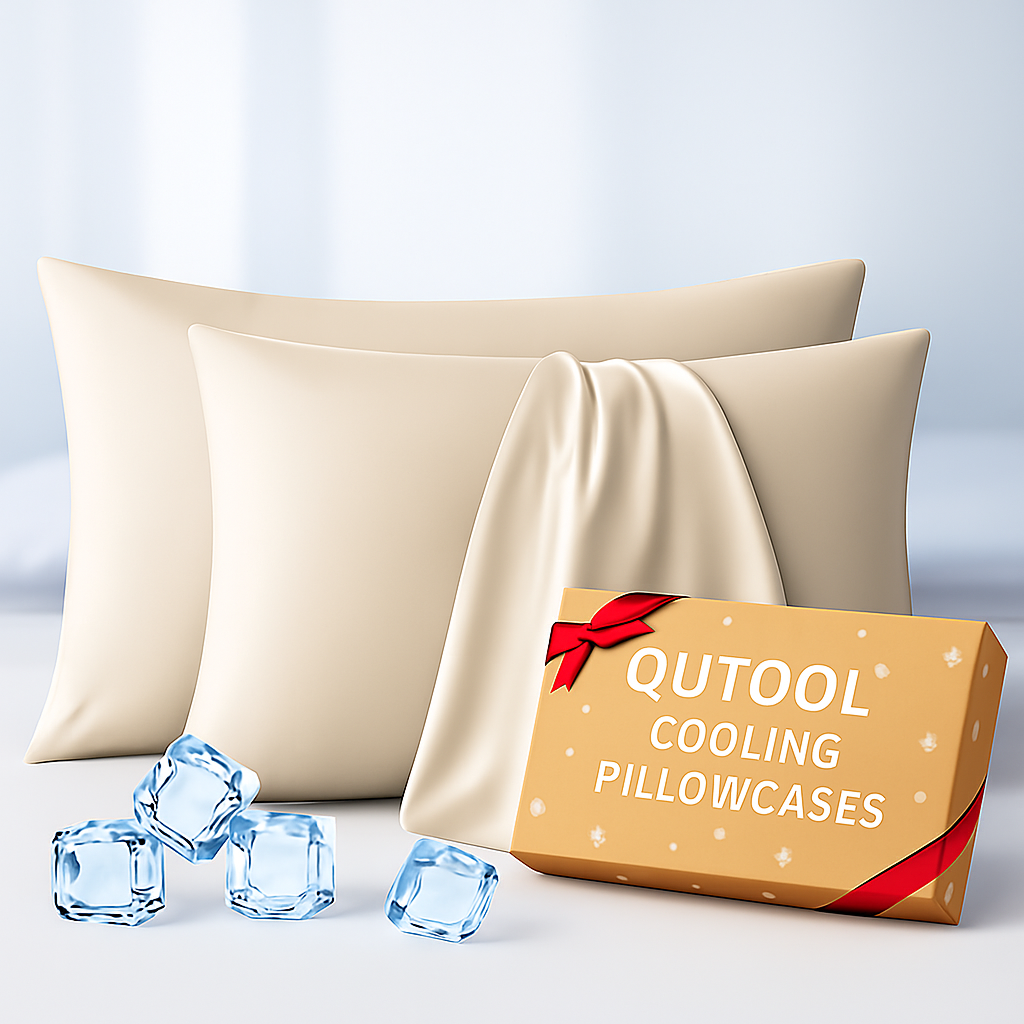QUTOOL Cooling Pillow Cases for Hot Sleepers
