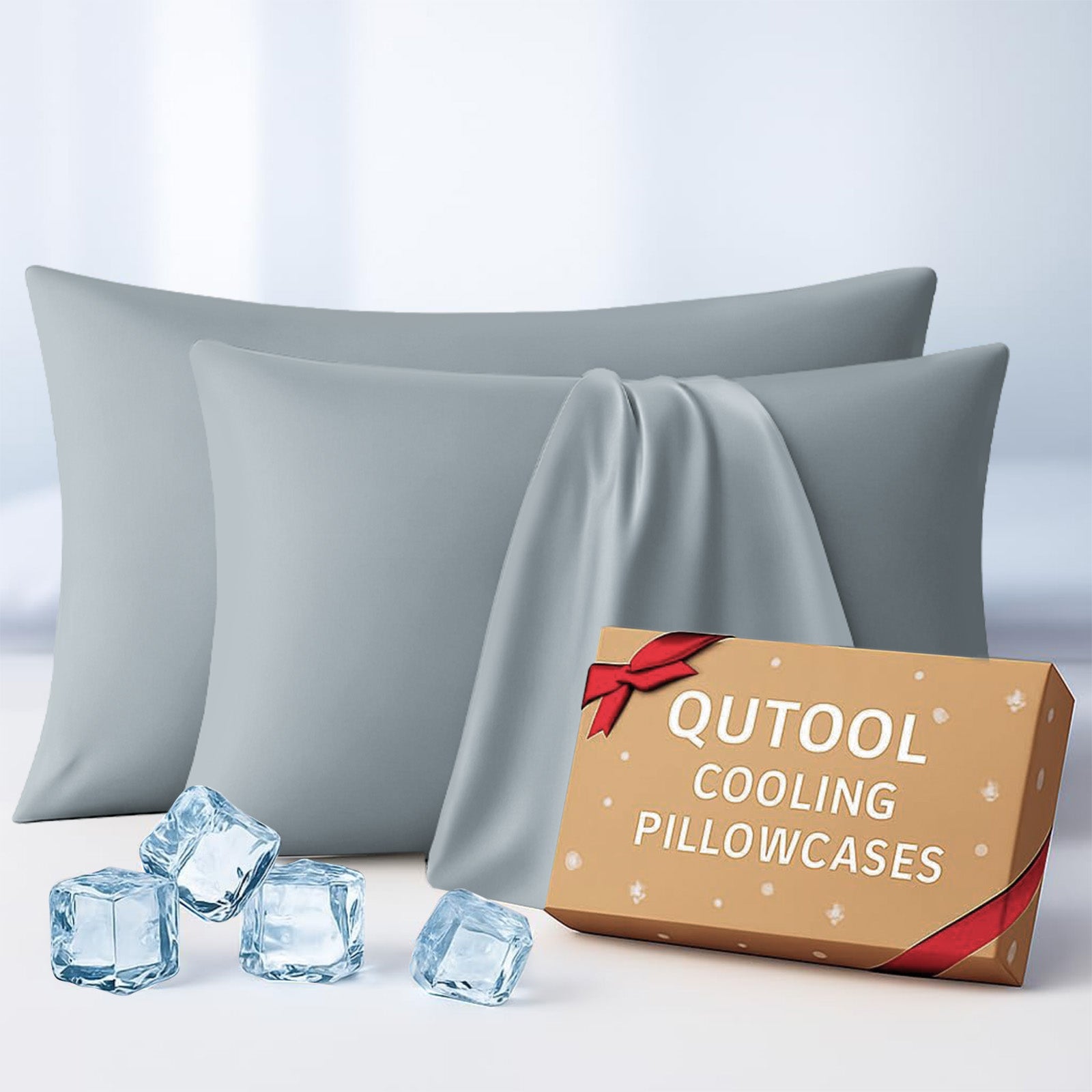 QUTOOL Cooling Pillow Cases for Hot Sleepers
