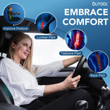 QUTOOL Lumbar Support Pillow for Car, Truck Accessories Travel Essentials