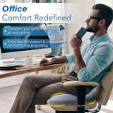 QUTOOL Memory Foam Car Seat Thick Cushion for Driving Comfort