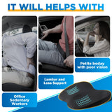 QUTOOL Memory Foam Wedge Booster Car Seat Cushion& Office Chair