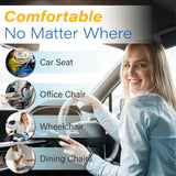 QUTOOL Memory Foam Car Seat Thick Cushion for Driving Comfort