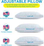 QUTOOL Shredded Memory Foam  Cool and Adjustable Loft